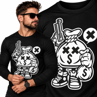 LONGSLEEVE  ANIMOWANY  MONEY TAKERS
